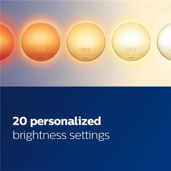 Philips SmartSleep Wake-up Light, Colored Sunrise and Sunset Simulation - Picture 5 of 7
